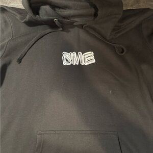 SO MUCH ENERGY S.M.E Black  Hoodie with White Logo XL super dope